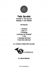 3つのガリアード (ジョン・ダウランド)（金管十重奏）【Three Galiards】