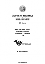 アーサー王序曲  (ヘンリー・パーセル)（金管七重奏）【Overture to King Arthur】