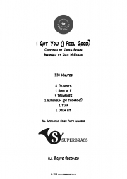 アイ・ガット・ユー（ジェームス・ブラウン）（金管十重奏）【I Got You (I Feel Good)】