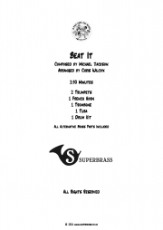 ビート・イット（マイケル・ジャクソン）（金管五重奏）【Beat It】