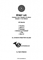ストリート・ライフ  (クルセイダーズ)（金管十重奏）【Street Life】