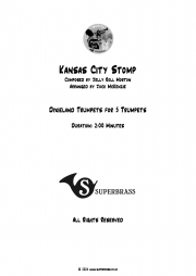 カンザスシティ・ストンプ（ジェリー・ロール・モートン）（トランペット五重奏）【Kansas City Stomp】