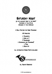 サタデー・ナイト  (ジューリー・スタイン)（金管十重奏）【Saturday Night】