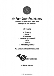 My Feet Can't Fail Me Now  (ダーティ・ダズン・ブラスバンド)（金管十重奏）