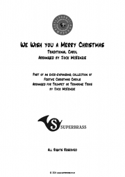 ウィ・ウィッシュ・ユー・ア・メリー・クリスマス（トロンボーン三重奏）【We Wish you a Merry Christmas】