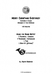 メリー・クリスマス・エヴリバディ  (スレイド) (金管七重奏）【Merry Christmas Everybody】