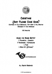 クリスマス  (ダーリーン・ラヴ)  (金管七重奏）【Christmas (Baby Please Come Home) 】