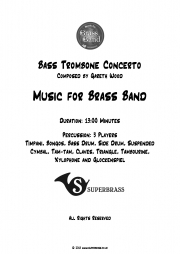 バストロンボーン協奏曲  (ガレス・ウッド)【Bass Trombone Concerto】