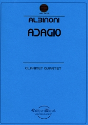 アダージョ・ト短調（トマゾ・アルビノーニ）（クラリネット四重奏）【Adagio in G Minor】