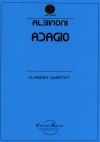 アダージョ・ト短調（トマゾ・アルビノーニ）（クラリネット四重奏）【Adagio in G Minor】