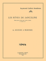 ジャンスリーヌの夢・No.4 （レイモン・ガロワ＝モンブラン） (ヴァイオリン+ピアノ）【Les Rêves de Janceline – 4. Sourire a Morphée】