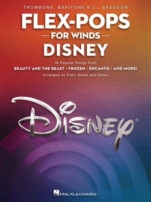 フレックス・ポップス・ディズニー曲集  (バスーン）【Flex-Pops for Winds - Disney】