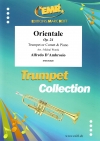 オリエンターレ・Op.24 （アルフレード・ダンブロージオ） (トランペット+ピアノ）【Orientale Op. 24】
