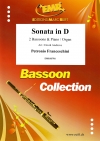 ソナタ・ニ長調（ペトロニオ・フランチェスキーニ） (バスーン二重奏+ピアノ)【Sonata in D Major】