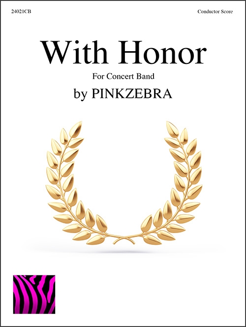 ウィズ・オナー  (ピンクゼブラ)（スコアのみ）【With Honor】