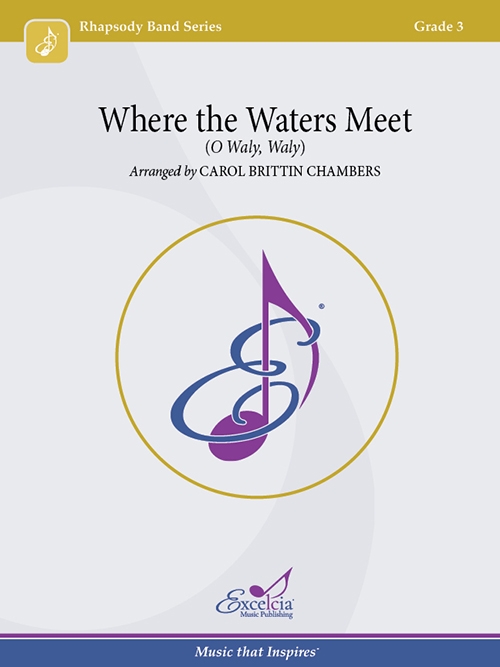 水が出会う場所  (キャロル・ブリティン・チェンバース)（スコアのみ）【Where the Waters Meet】