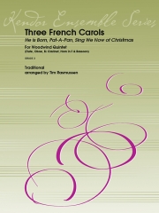 3つのフランスのキャロル  (木管五重奏)【Three French Carols】