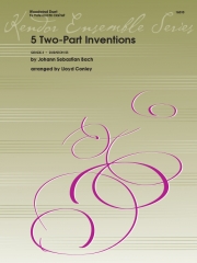 5つの2声のインヴェンション（バッハ）  (木管二重奏)【5 Two-Part Inventions】