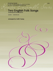 2つのイギリス民謡（サックス四重奏）【Two English Folk Songs】