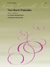 2つのバッハ・プレリュード（バッハ）（サックス四重奏）【Two Bach Preludes】