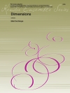 ディメンション（エリオット・デル・ボルゴ）（打楽器四重奏）【Dimensions】
