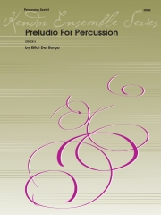 プレリュード（エリオット・デル・ボルゴ）（打楽器六重奏）【Preludio】