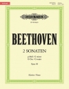 ソナタ・ト短調＆ト長調・Op.49（ベートーヴェン）（ピアノ）【Sonatas in G min & G maj Op.49 Nos.1 & 2】