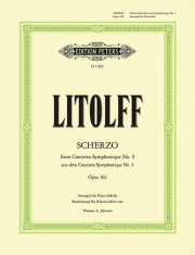 スケルツォ「交響協奏曲第４番・Op.102」より（アンリ・リトルフ）（ピアノ）【Scherzo from Concerto Symphonique No. 4 Op.102】