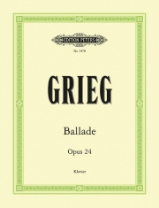 バラード・ト短調・Op.24（エドヴァルド・グリーグ）（ピアノ）【Ballade in G minor Op.24】