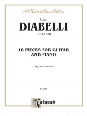 18の小品（アントン・ディアベリ）（ギター+ピアノ）【18 Pieces for Guitar and Piano】