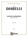 11のソナチネ・Op.151＆168（アントン・ディアベリ）（ピアノ）【Eleven Sonatinas, Opus 151 and 168】