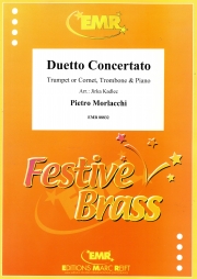 協奏的二重奏曲（ピエトロ・モルラッキ） (金管二重奏+ピアノ)【Duetto Concertato】