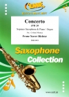 協奏曲 （フランツ・クサヴァー・リヒター） (ソプラノサックス+ピアノ）【Concerto IFR 20】