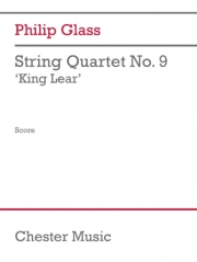 弦楽四重奏曲・No.9「リア王」（フィリップ・グラス）(弦楽四重奏)【String Quartet No. 9 “King Lear”】