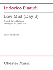 低霧（6日目）（ルドヴィコ・エイナウディ） (弦楽二重奏+ピアノ)【Low Mist (Day 6)】