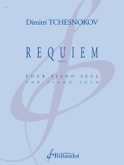 レクイエム・Op.14（ディミトリ・チェスノコフ）（ピアノ）【Requiem, op. 14】