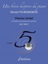 ピアノ小品集・Book.5（ディミトリ・チェスノコフ）（ピアノ）【Une brève histoire du piano - Livre 5 25 petits morceaux d】