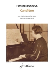 カンティレーヌ（フェルナンド・デクリュック）（クラリネット+ピアノ）【Cantilène】