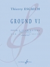 グラウンド・VI（ティエリー・エスケシュ ） (クラリネット二重奏）【Ground VI】