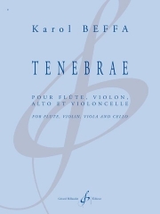 テネブレ（カロル・ベッファ）（フルート+弦楽三重奏）【Tenebrae】