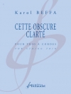 Cette obscure clarté（カロル・ベッファ）（弦楽三重奏）