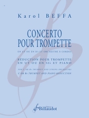 協奏曲（カロル・ベッファ） (トランペット+ピアノ）【Concerto pour trompette】
