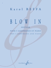 ブロー・イン（カロル・ベッファ）（サックス五重奏+ピアノ）【Blow in】
