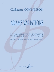 アダムス変奏曲（ギヨーム・コネソン）(ミックス三重奏+ピアノ)【Adams Variations】