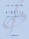 ストラテス（ヴァンサン・ダヴィッド）（ミックス二重奏+ピアノ）【Strates】