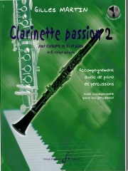 クラリネット・パッション・No.2（ジル・マルタン）（クラリネット+ピアノ）【Clarinette passion 2】