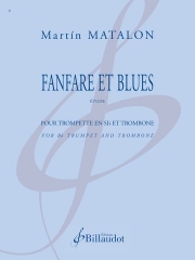 ファンファーレとブルース（マルティン・マタロン）（金管二重奏）【Fanfare et blues】