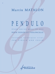 ペンデュロ（マルティン・マタロン）（弦楽二重奏）【Pendulo】