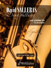 2つのバラード（デヴィッド・サエラス・キンターナ）（アルトサックス）【Deux ballades】