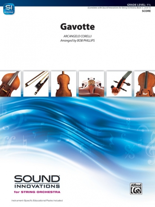 ガヴォット（アルカンジェロ・コレッリ）（スコアのみ）【Gavotte】